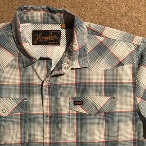 Men's Howler Brothers Bros Short Sleeve Snap Button Shirt